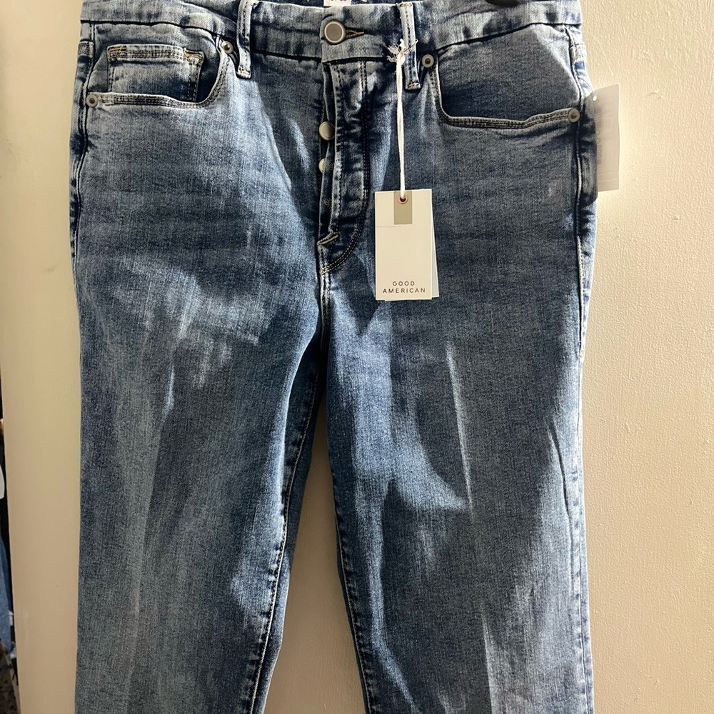 Good American Flare Jeans-Size 10/30